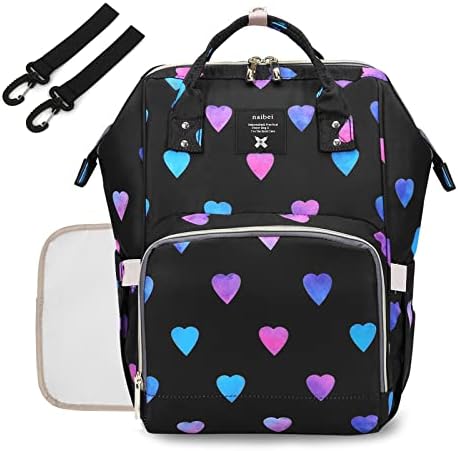 Diaper Backpack Baby Nappy Bag - Travel&Outdoor Organizer Water-Resistant Multi-Function Maternity Bag for Mom Daddy