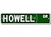 Produktbild Howell Street Blechschild Retro Metallschild Schilder Poster Metall Türschilder Schild Zuhause lustig Hof Cafe Pub Büro Plätze Toilette Geschenk