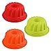 LIHAO Moule Patisserie Silicone Rond, Moule à Kouglof Muffin Savarin Grand Moule Gâteau, 23.5×10.5cm