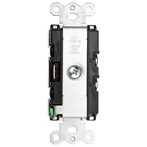 Baomain Duplex Rocker Switch 15 Amp, 120 Volt, Single-Pole Ac Combination Switch, #TOP4