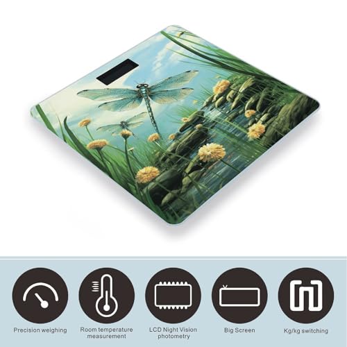 Báscula Digital para Baño con Vidrio Templado 26x26 cm miniatura 3