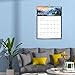 2026 Wall Calendar - 2026 Calendar Wall from Jan. 2026 to Dec. 2026, Large Wall Calendar 2026 with Unruled Blocks and Julian Dates, 14.5