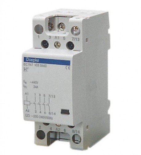 Doepke 09980418 contacteur d'installation silencieux HS2 230V UC 25A