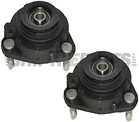Front Suspension Strut Mount C2S 44944 LH + RH for Jaguar X-Type Set 2, Steel & Aluminum, Metal Frame