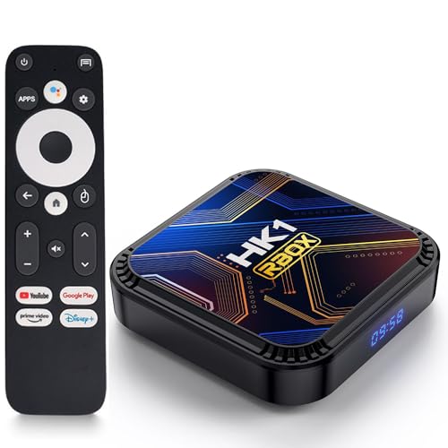 CHROX Android 13.0 TV Box,Smart TV Box RK3258 Quad-Core 64-Bit ARM Cortex-A53 Support 8K/4K 2.4/5.0Ghz WIFI BT4.0 100/1000M Ethernet HDMI 2.0 H.265 Set Top Box,4GB+64GB