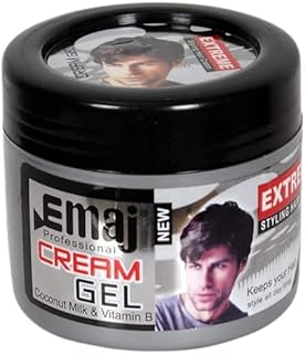 جل شعر كريمي 2 في 1 بحليب جوز الهند من ايماج، ذهبي