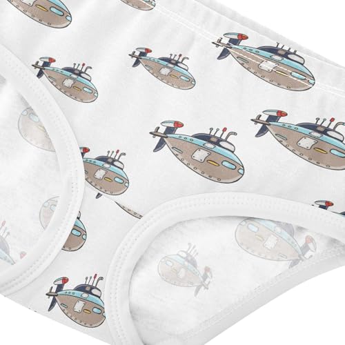 Girls' Underwear Submarines Cotton Stretch Comfort Toddler Panties4