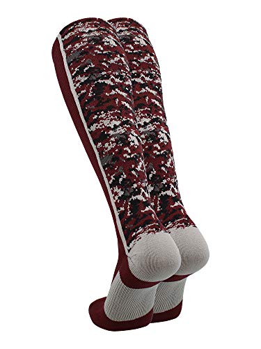 Image of TCK Digital Camo OTC Socks for Youth & Adults - High Performance Team Athletic Socks for Baseball, Football & Lacrosse, USA