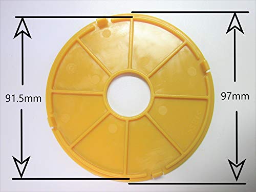 Router Table Insert Ring Set 97Mm Diameter Fits Many Sears Craftsman Ryobi Bosch (Please Measure Your Table Prior To Ordering) #TOP4