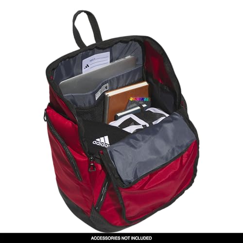 Image of adidas 5-Star Team 2 Backpack | Multi-Sport, Padded Laptop Sleeve, Organizer Pockets, Water-Bottle Pockets, Durable Build, School Gym & Travel Ready