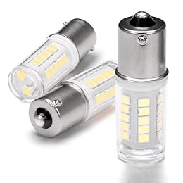 1156 BA15S LED RV Interior Light Bulb 12V 1141 7506 1003 P21W 6000K, 3 Pack