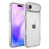 iPhone 17 Air 用 ケース クリア 耐衝撃 ガラスフィルム付き 衝撃吸収 アイフォン17 air 用 カバー 米軍MIL規格 耐久性 いphone17 Air 用 ケース 軽薄型 黄ばみ防止 アイホン17air 専用case SGS認証 ワイヤレス充電対応 滑り止め 傷つけ防止 TPUバンパー あいふぉん17 air 用 カバー 6.5インチ 透明 OMMQ