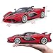 Bburago 18-16907RD Signature 1/18 Scale Diecast - 18-16907 Ferrari FXX K Supercar Red, Multicolor