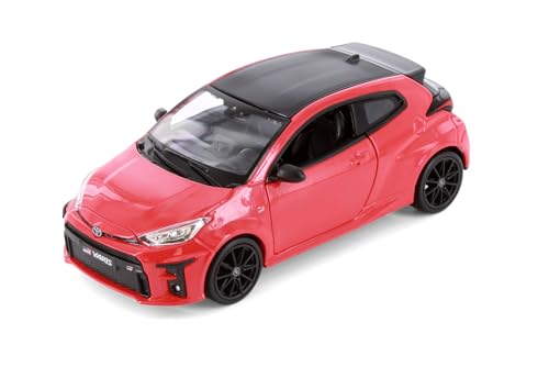 Showcasts 2021 GR Yaris, Red 38909R - 1/24 Scale Diecast Model Car