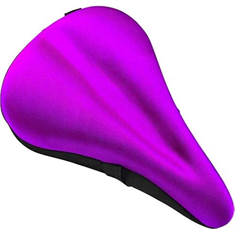 Waterproof Bike Seat Cover - Bicycle Saddle and Dust Rain Protection Exclusive Artist Design (Fruits) Cover