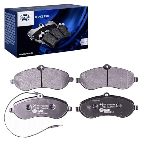 Plaquettes de frein HELLA T1708 pour frein à disque de voiture