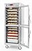 Metro C589X-SDC-LPDS C5 8 Series Pass-Thru Heated Holding Cabinet, Full Height, Stainless Steel, Dutch Clear Doors/Dutch Solid Doors, Lip Load Aluminum Slides