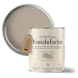 Clutter Cover Möbelfarbe ohne Schleifen 750ml - Kreidelack geeignet zum Streichen beschichteter...