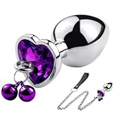 Crystal Heart Butt Plugs 