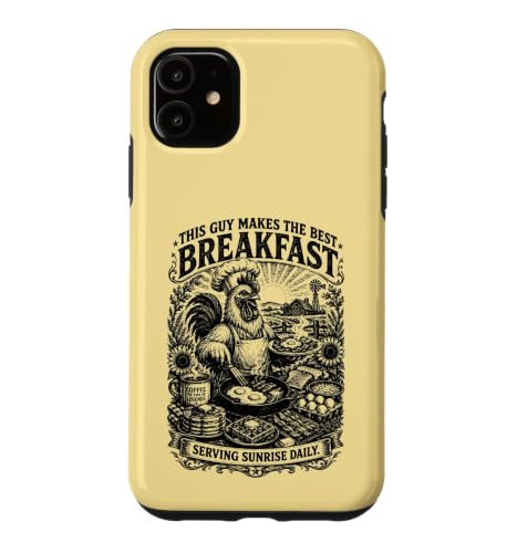 This Guy Make The Best Breakfast Rooster Chef �X�}�z�P�[�X iPhone 11 �p
