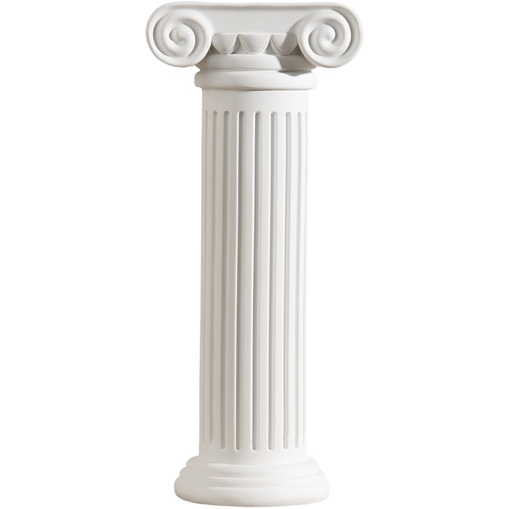 Colonne romaine blanche pour sublimer l'affichage de vos sculptures