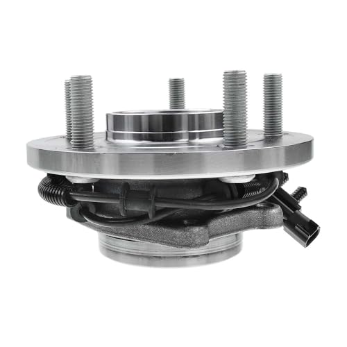 Image of Detroit Axle - 2 Front Wheel Bearing Hubs for 2017-2022 Chrysler Pacifica 20-22 Voyager 21-23 Grand Caravan, Replacement 2018 2019 2020 2021 Left and Right Wheel Bearing and Hubs Assembly