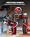 AVID POWER Electric Screwdriver Set Rechargeable 4V Cordless Screwdriver Kit with 44pcs Accessories, 5.65Nm Screw Gun, 5+1 Torque Setting, 2 Position Handle with LED Light
