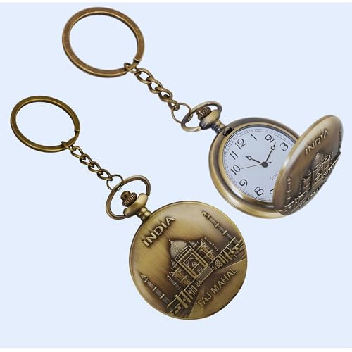 Image of Antique Bronze Pocket Premium Vintage Theme Metallic Home Key Chain & Key Rings | Best Gift for Men, Woman, Boys & Girls on their Special Occassions