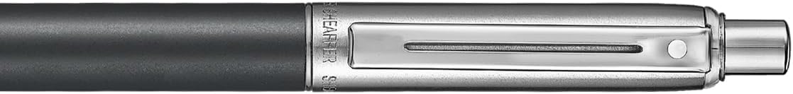 Sheaffer Sentinel E331 Ballpoint Pen, Matte Black with Chrome Trim, Medium Point.