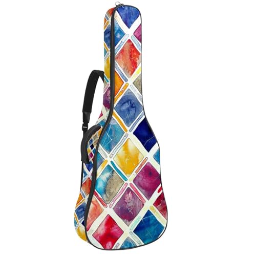 Sac de transport pour guitare acoustique 104,1 cm étanche avec éponge épaisse antichoc