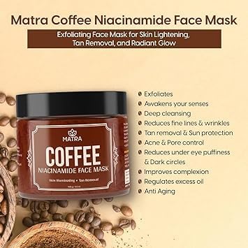 Generic Coffee Face Mask With Niacinamide For Glowing Skin thumb #1