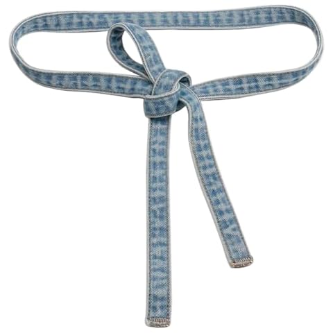 Inzegao Denim Waist Belt for Women Cover