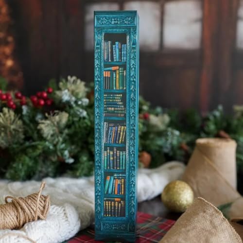 Christmas Mini Book Advent Calendar 2025 Christmas Countdown Calendar Classic Book Advent Calendar 2025 for Holiday Decoration