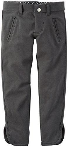 Carter's Little Girl's Ponte Leggings (Toddler/Kid) - Gray - 5T