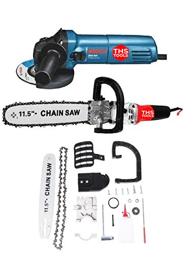 THS Metal Electric Chainsaw Stand Bracket Set for Angle Grinder Machine. (Grinder + 11.5" Chainsaw Stand)-image-30
