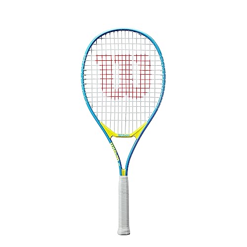 Wilson Tennisschläger Ultra Power Jr, Für Kinder (9-10 Jahre), Mehrfarbig (Mehrfarbig)