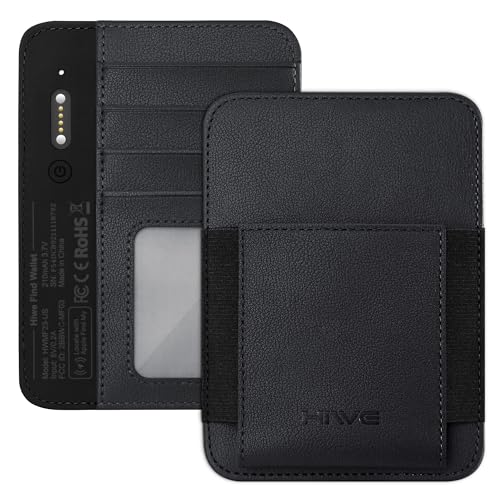 Image of Passport Holder with Find My, RFID Leather Minimalist for Travel, Fit 4 Cards & 2 Passport