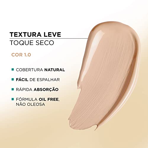 Protetor Solar Facial L'Oréal Paris Solar Expertise Antioleosidade Fps60 Cor 1.0 Clara 40G