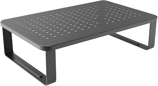 CAKERS Laptop Monitor Cooling Stand With Ventilation Holes|Desktop Storage Organizer Shelf|Multi-Purpose Desk Accessories For Home And Office Use,A-37x23.5x10cm14.5x9.2x3.9in