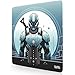 Produktbild Tilt Schreibtischunterlage 30x30 cm Gaming Mauspad | Rutschfester Mousepad Groß für Schreibtisch und PC Gadgets | Wasserdichter Desk Mat (Guardian of the Future)