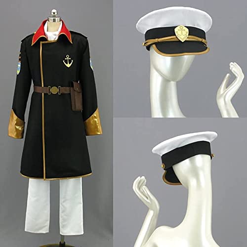 [BHCASE] 宇宙戦艦ヤマト 沖田十三 艦長 コスプレ衣装 帽付きのサムネイル