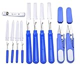JoyFamily Seam Ripper Yarn Scissor, Handy Stitch Thread Unpicker with a Sewing Tape Measure Set for Sewing and Craft