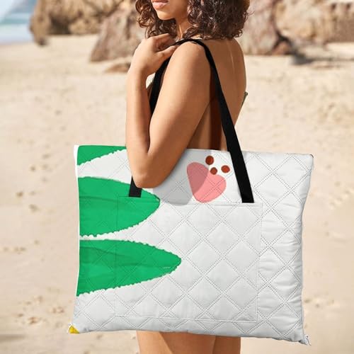Couverture de plage à fermeture éclair imperméable pour éviter le sable humide - 3