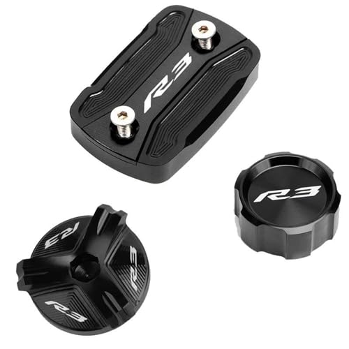 Tapa de líquido de frenos YZFR3 con tapón de llenado de aceite que evita fugas