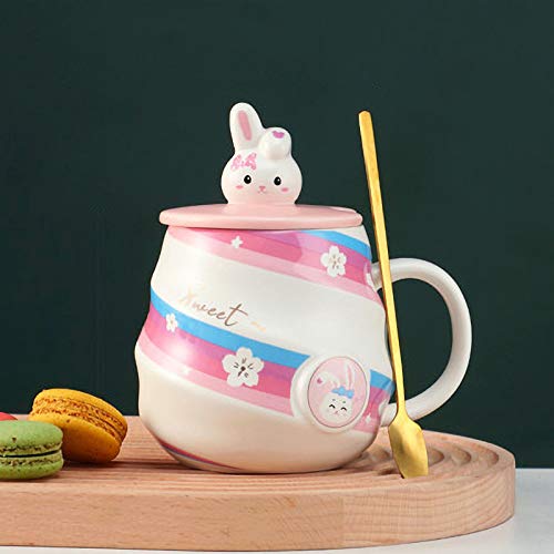 Taza de conejo kawaii con 50% de descuento, ahora $8.99