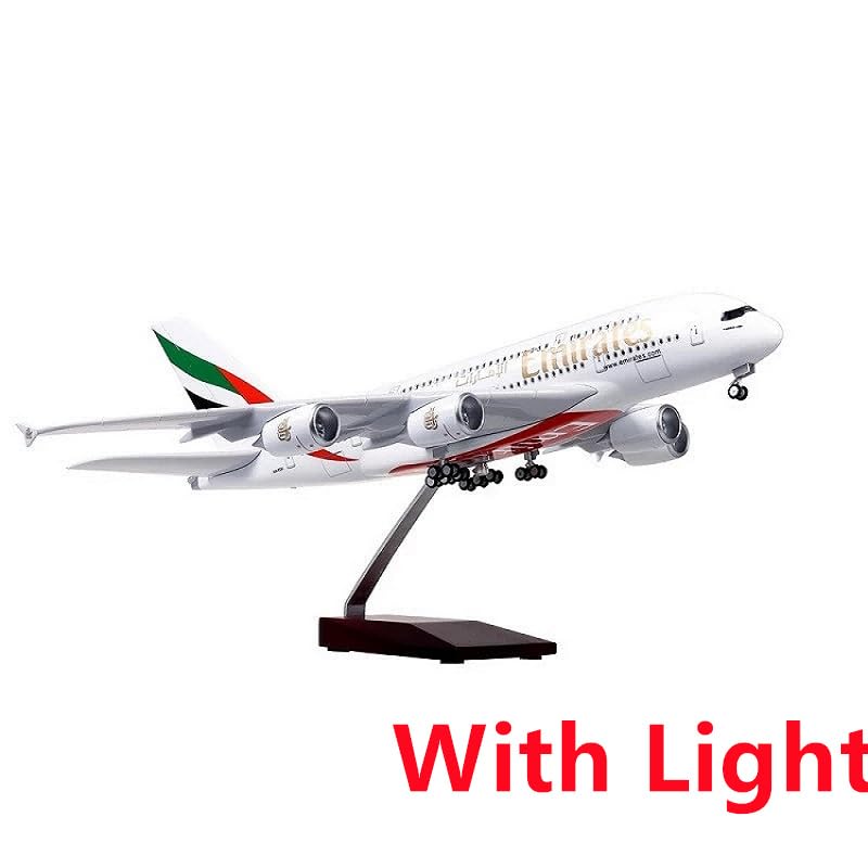Airbus A380 UAE/Emiratess Тоу Plane Model 1/160 Scale 18 inchs