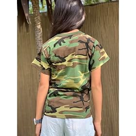 BACKBONE-Kids-Camouflage-Short-Sleeve-TShirt-for-Boys-and-Girls-Outdoor-Tee