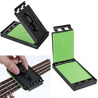 Nogeqi 2 Stück Guitar Cleaner für Gitarren Zubehör, Tragbare Gitarrenpflege Set Gitarre Zubehör Reinigungsset, Gitarrensaiten Reiniger Guitar Cleaning Kit für Bass, Ukulele Musikinstrumenten-Pflegeset