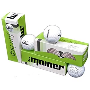 Emainer Golfball, 3 softe Golfbälle mit maximaler Reichweite, Dieser Ball kennt Dein Handicap, 1x 3er-Pack, weiß Emainer Golfball, 3 softe Golfbälle mit maximaler Reichweite, Dieser Ball kennt Dein Handicap, 1x 3er-Pack, weiß