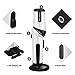 Hand Blender, THRITOP Cordless Electric Kitchen Hand Blender Kitchen Mixer Hand Stirrer,Rechargeable Battery Operated,2 speed Egg Beater,Black & White,12W Battery